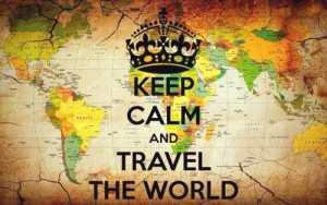 keep calm and travel