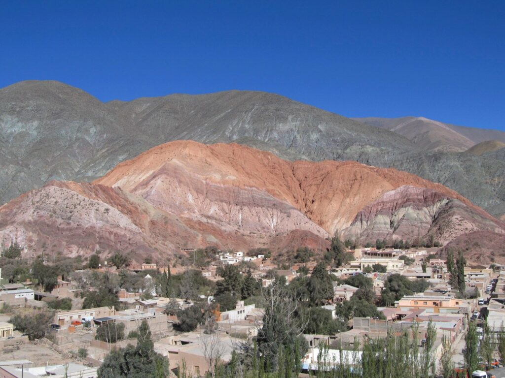 Purmamarca: el Cerro de los Siete Colores (la Montagne aux Sept Couleurs)