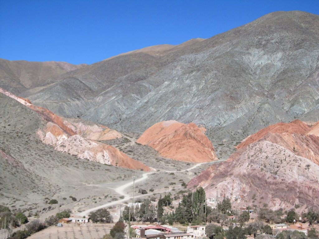 Purmamarca: el Cerro de los Siete Colores (la Montagne aux Sept Couleurs)