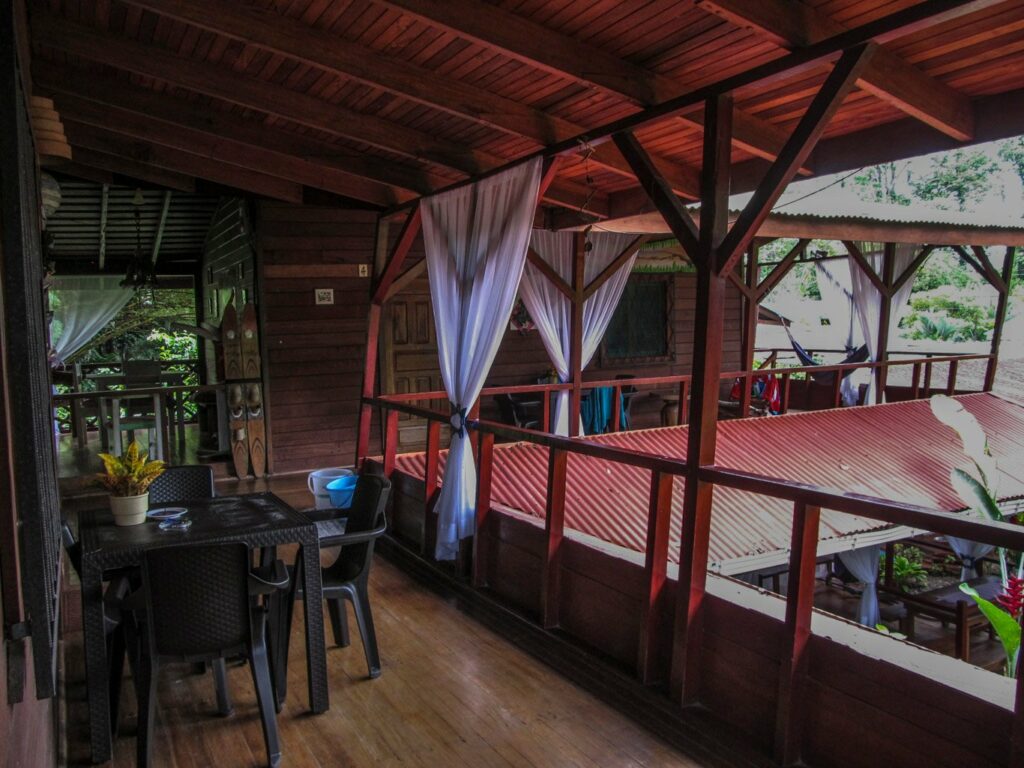 Cahuita: notre balcon
