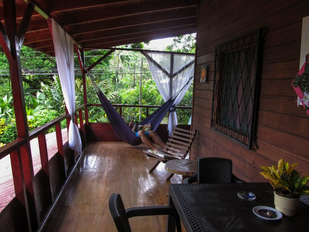Cahuita: notre balcon