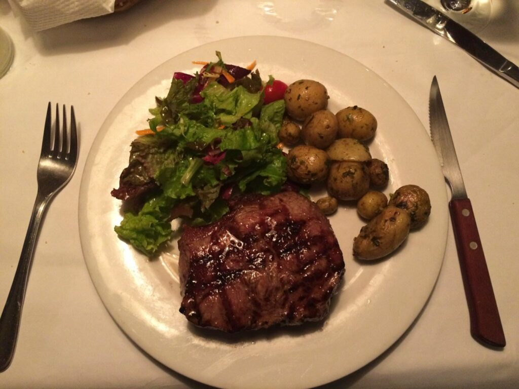 San José: steak saignant pour Mister J