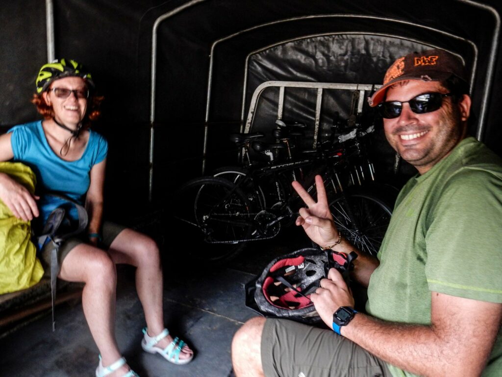 Baños: retour en camioneta
