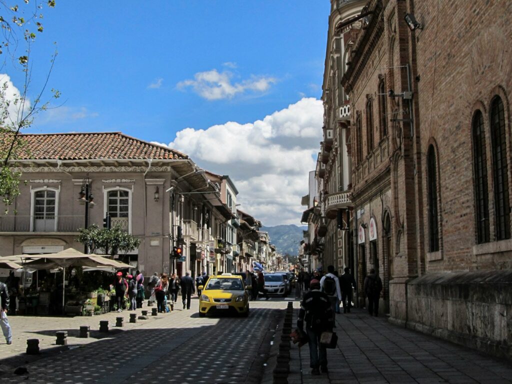 Cuenca et ses bâtiments coloniaux