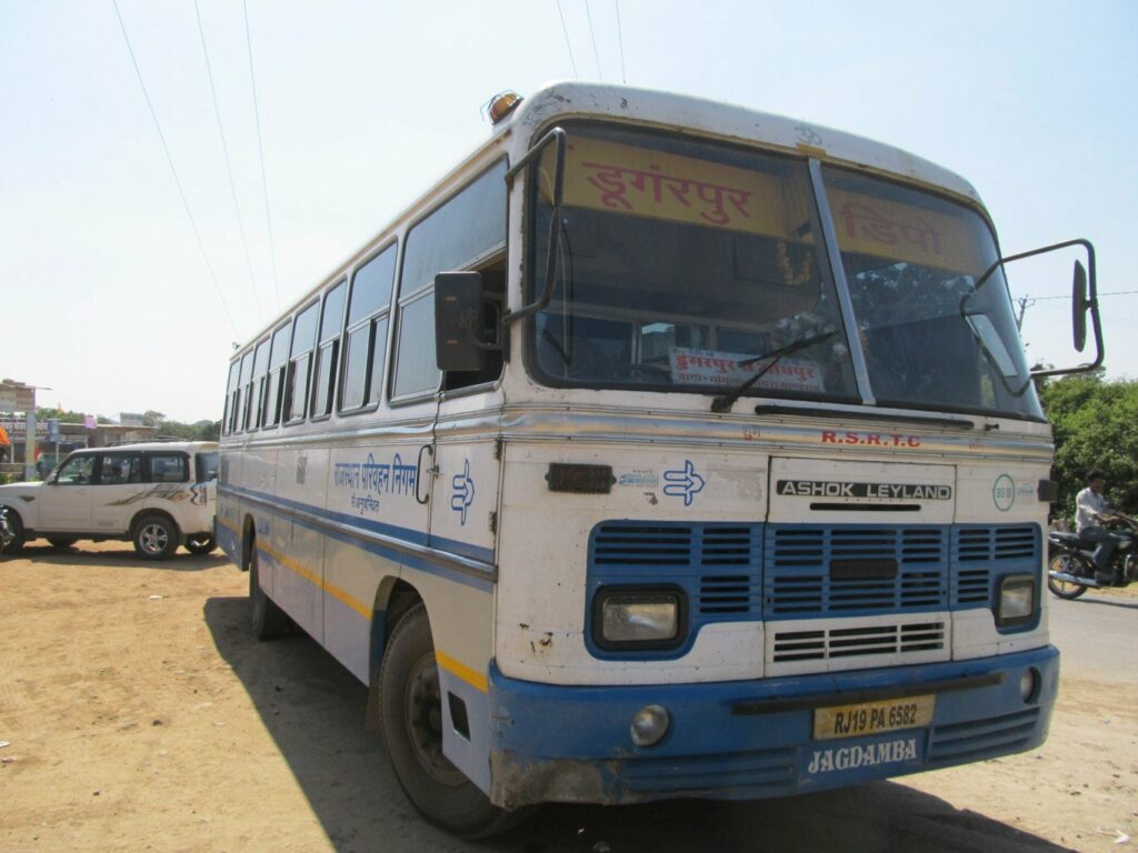 Bus pour Ranakpur