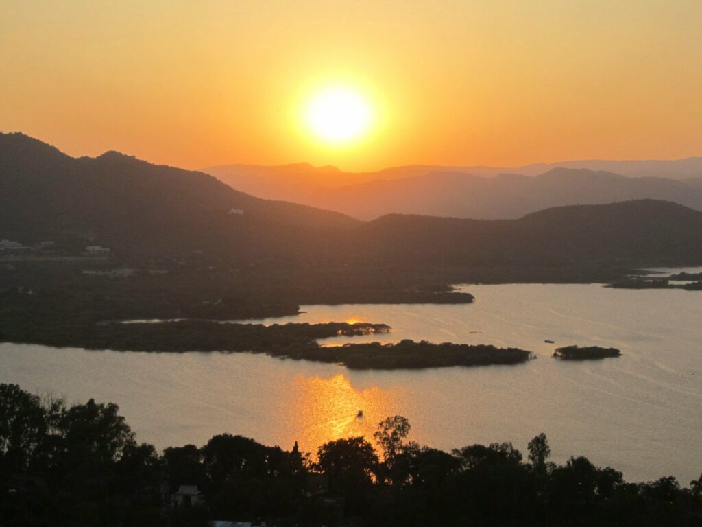 Sunset Point d'Udaipur