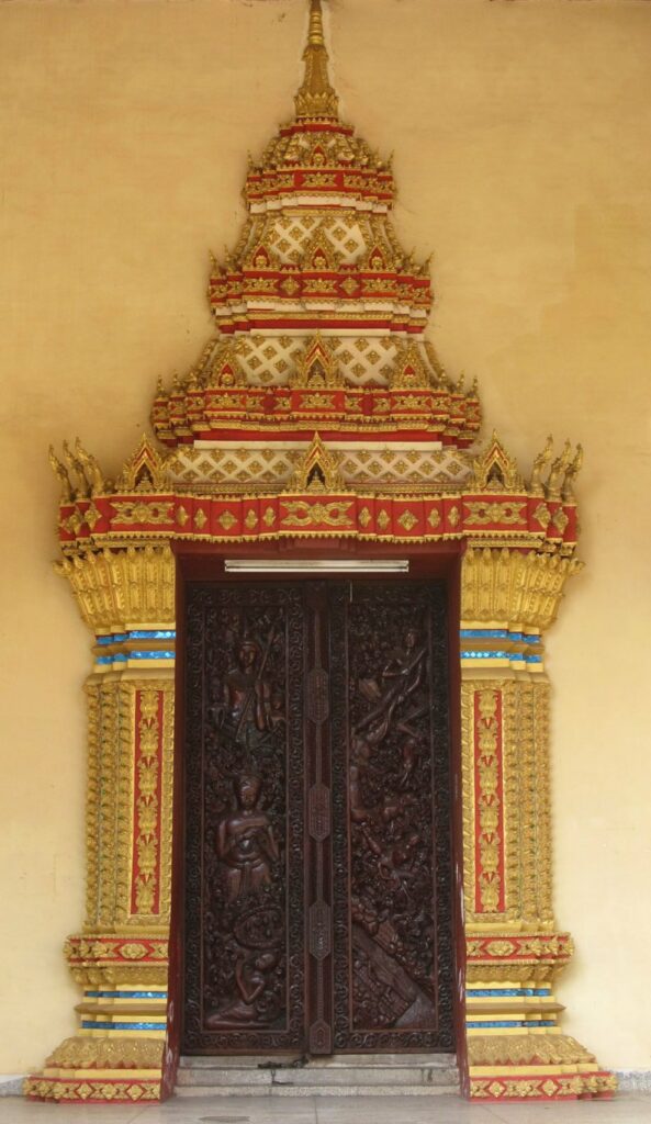 Vientiane: le temple Vat Chan(thaboury)