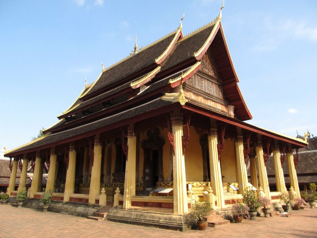 Vientiane: le temple Vat Sisaket
