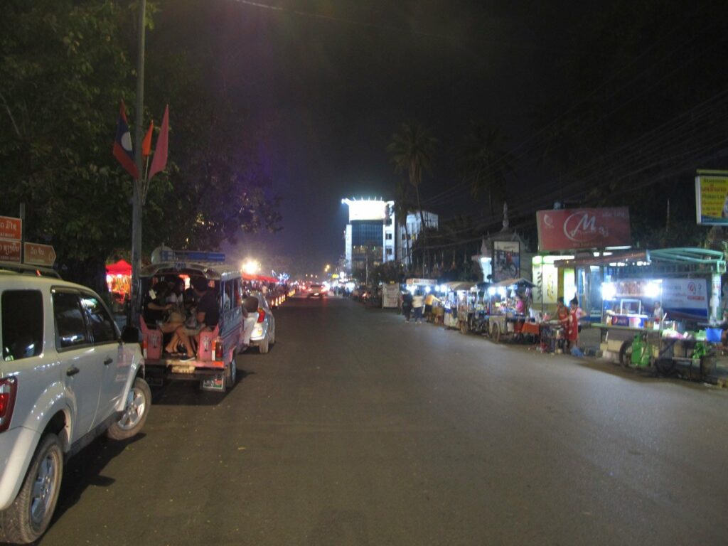 Vientiane by night