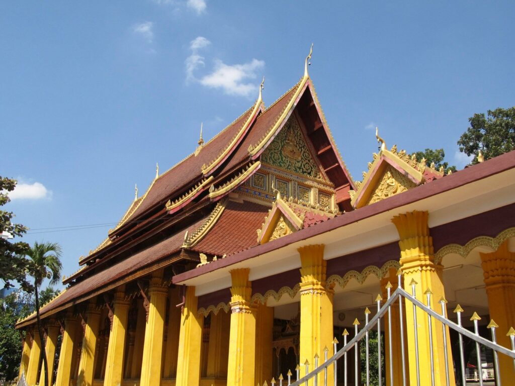 Vientiane: le temple Vat Mixay