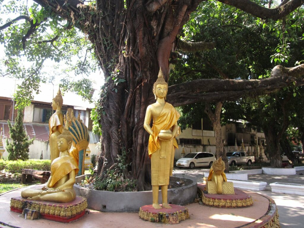 Vientiane: le temple-monastère Vat Haysok