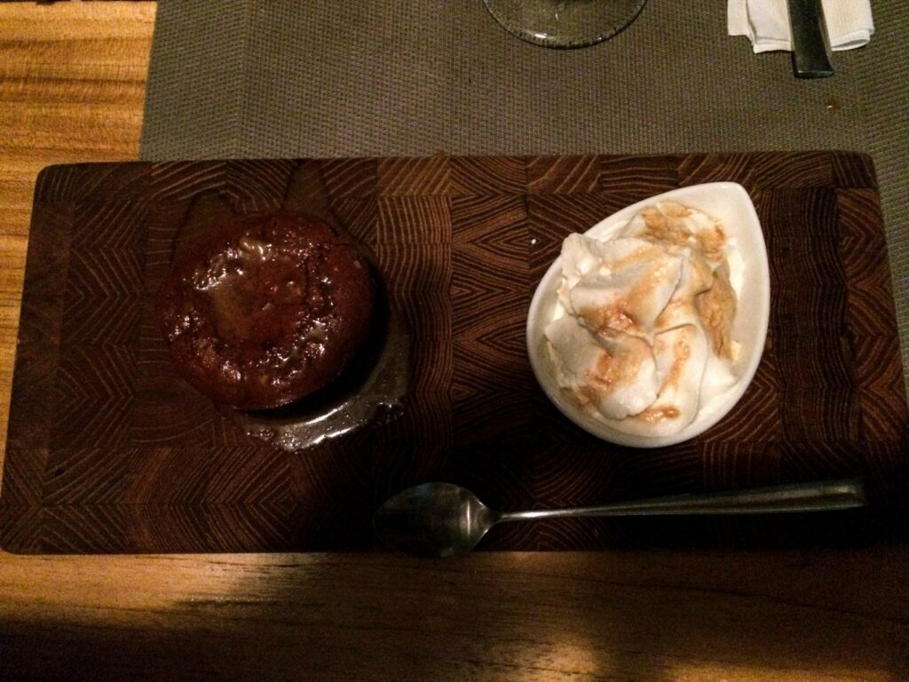 Bocas del Toro: moelleux au chocolat
