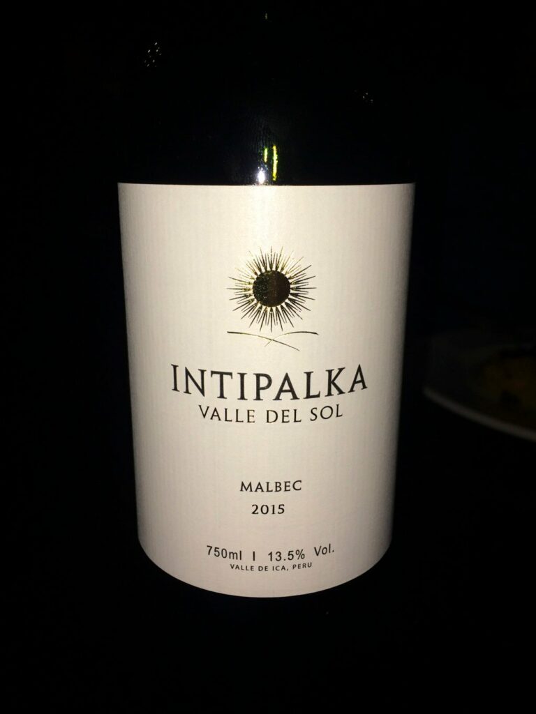 Cusco: vin péruvien. Feliz cumpleaños Mister J !