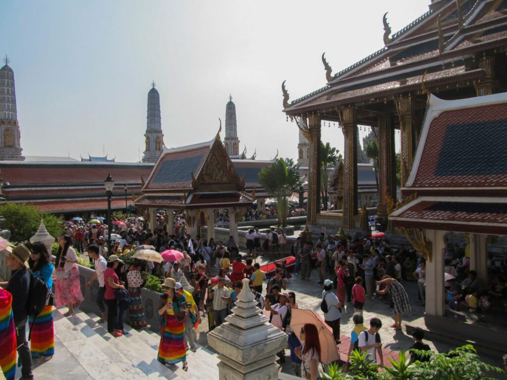 Bangkok: 1h30 plus tard, nous voici dans une foumrillière chinoise