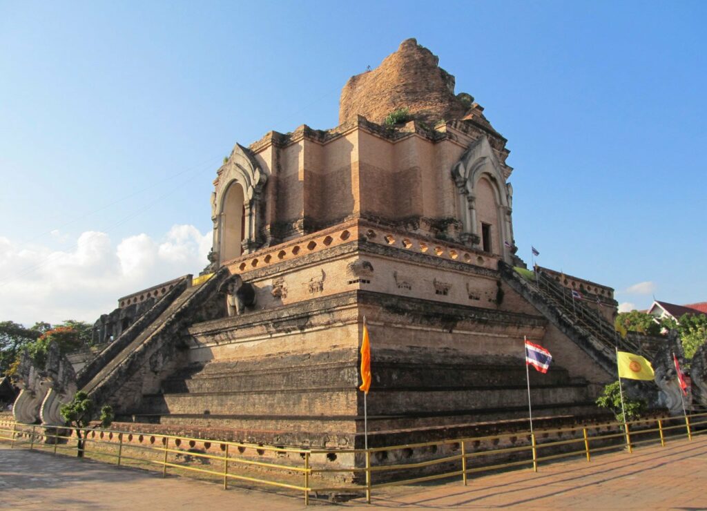 Chiang Mai: temple Wat Chedi Luang