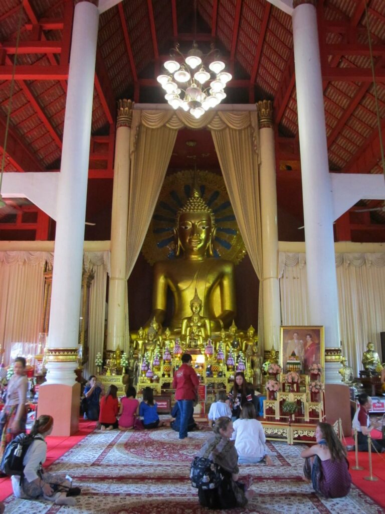 Chiang Mai: temple Wat Phra Singh