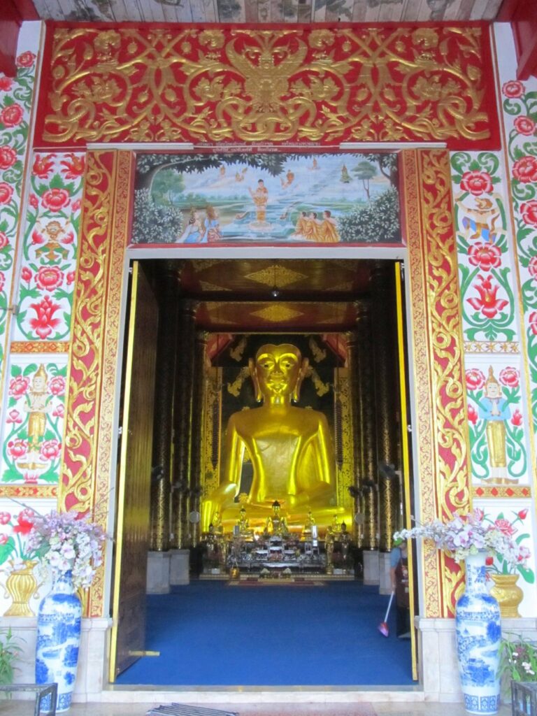 Chiang Rai: le temple Wat Jet Yod