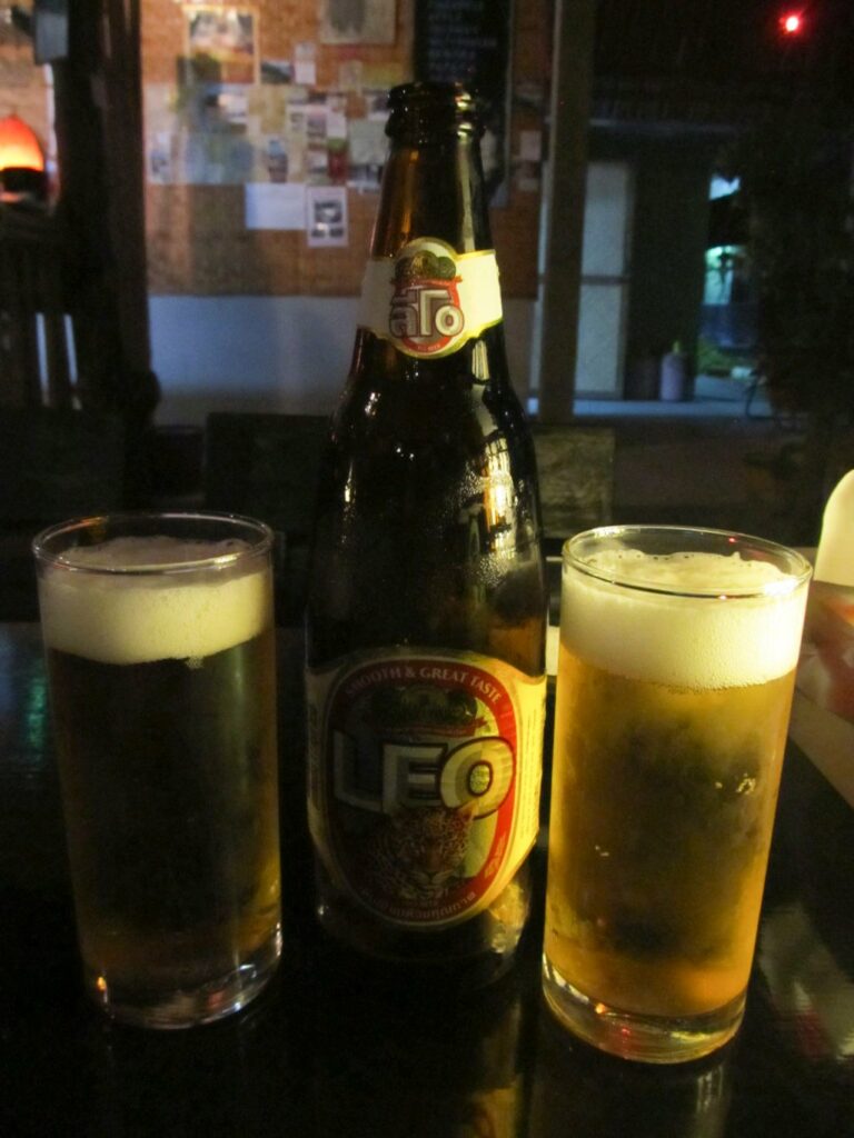 Chiang Rai: la Leo Beer. Très bonne aussi.